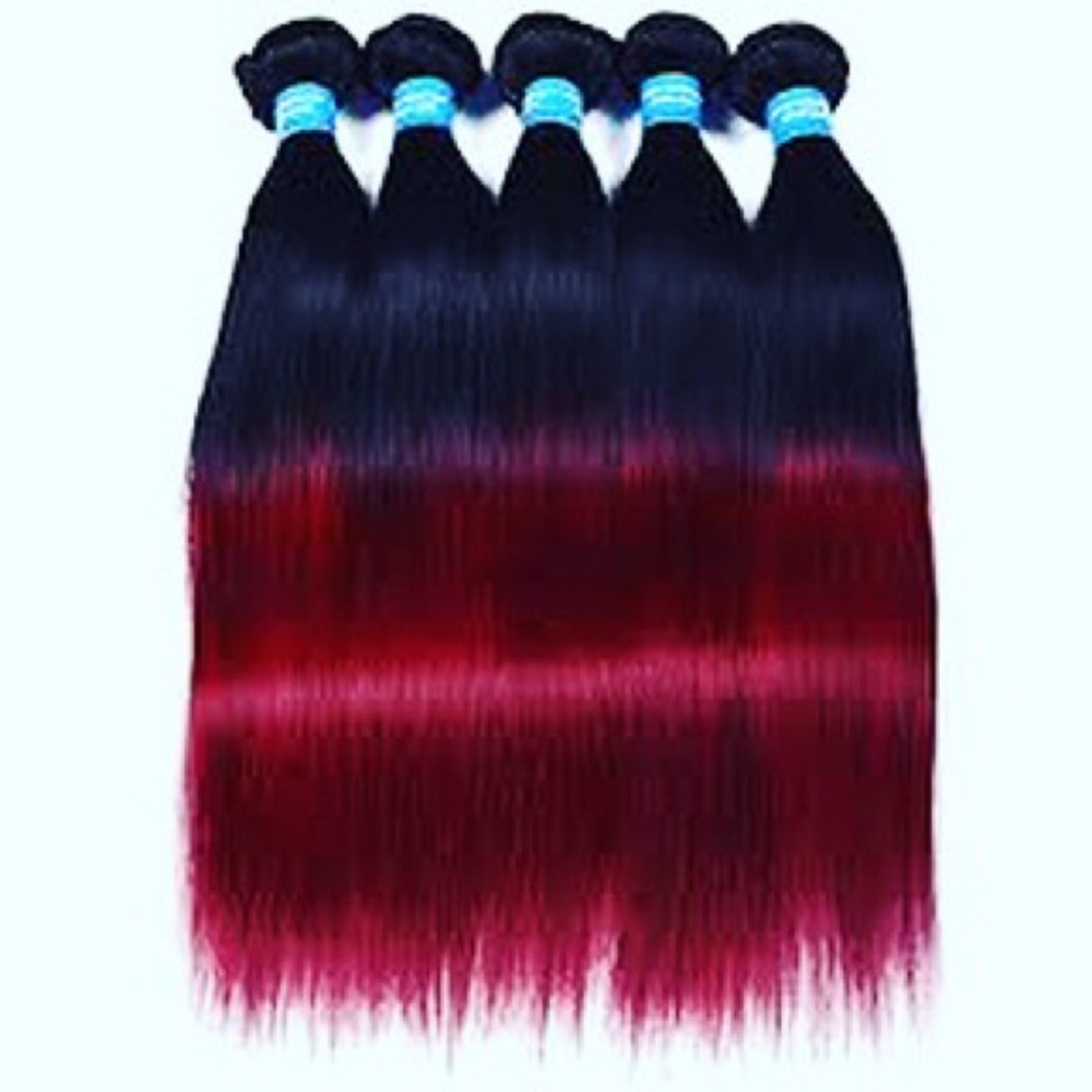 Ombre Virgin Human Hair Extensions
